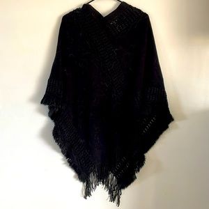 Black poncho